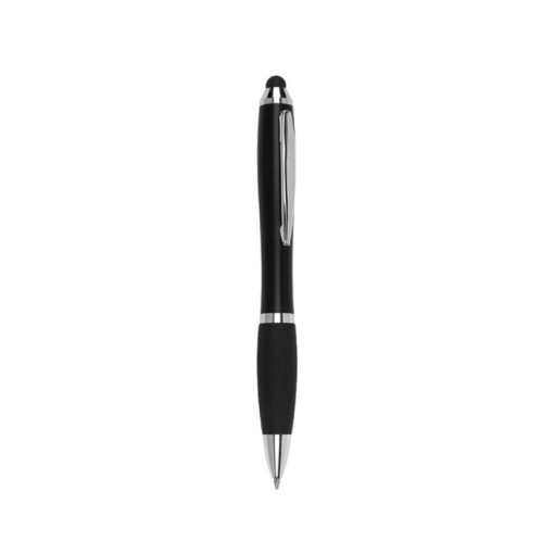 Bolígrafo plástico touch negro