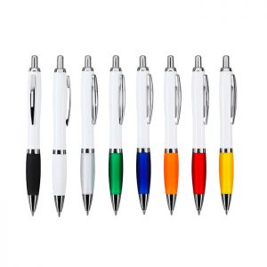 Bolígrafos plásticos de colores