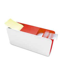Dispenser de cinta y papeles color rojo