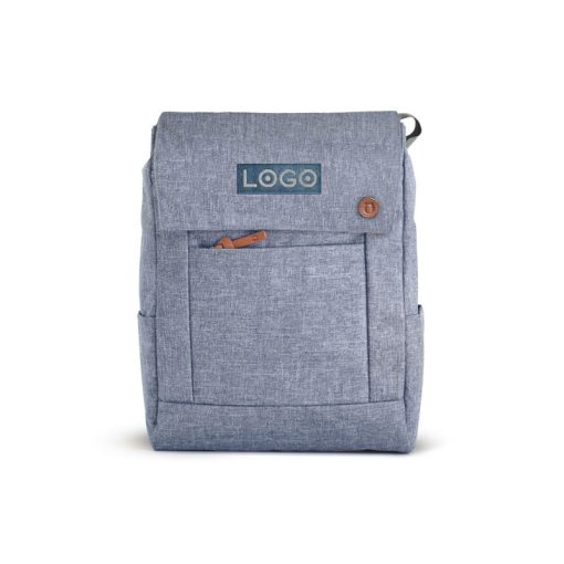 Mochila Urbana gris con logo