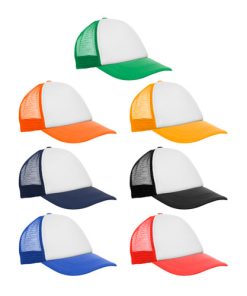 Gorras trucker de colores merchandising en Argnetina