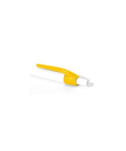 Bolígrafo plástico clip amarillo